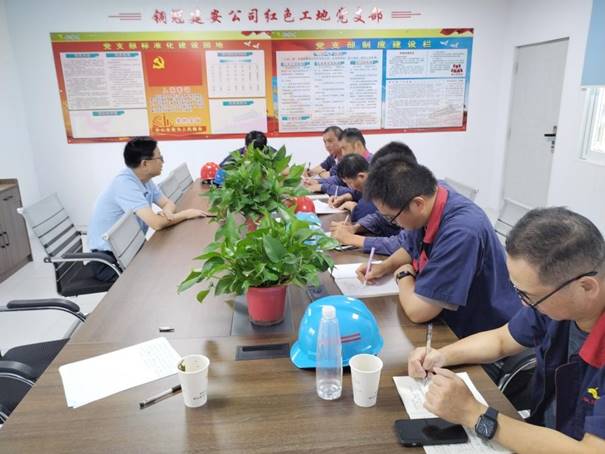公司開(kāi)展第三季度安全、環(huán)保、消防綜合檢查 